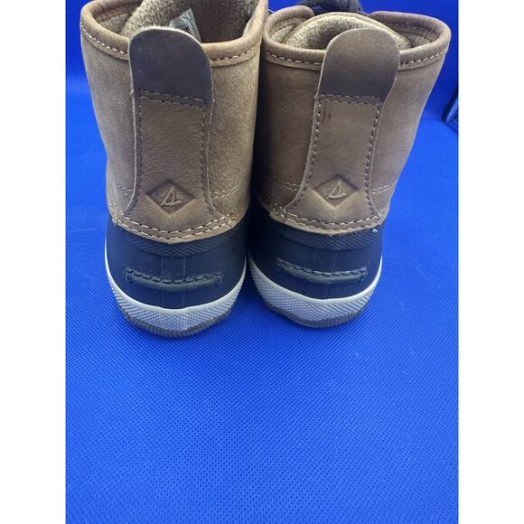 Sperry Breakwater Duck Boots Tan Brown Size 7.5 M Waterproof Memory Foam Comfort - Picture 4 of 14